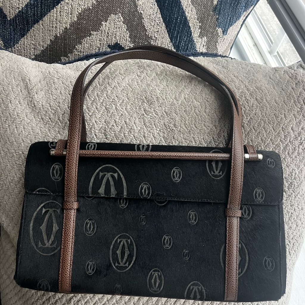 Cartier Black And Brown Women’s Designer Bag